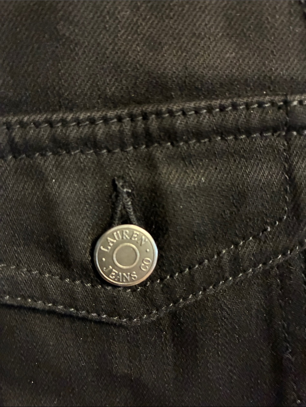 Lauren Jeans Denim Moto Jacket - Picture 4 of 4